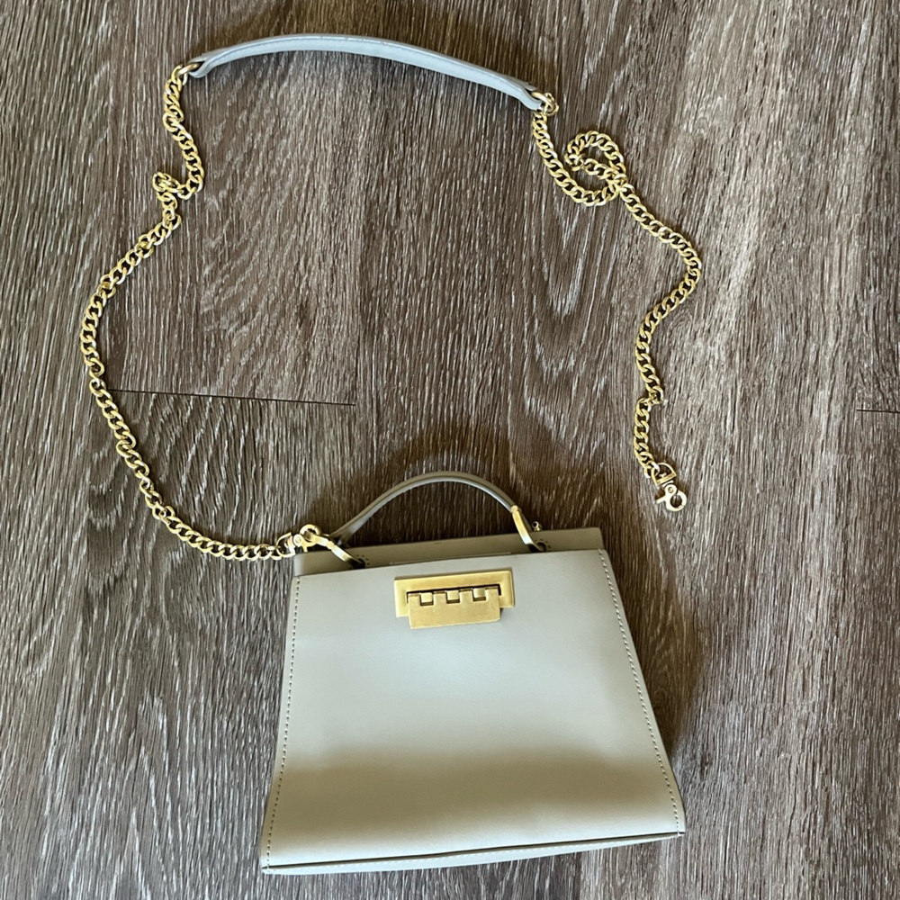 Zac Posen smoke earthette bag